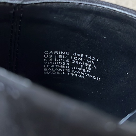 NWOT Calvin Klein carine black suede sandals - Picture 12 of 15